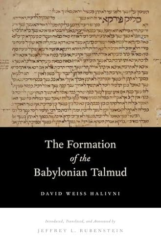 Beispielbild fr The Formation of the Babylonian Talmud zum Verkauf von HPB-Red