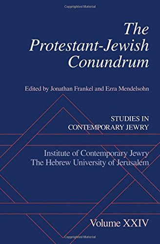 9780199742646: The Protestant-Jewish Conundrum: Studies in Contemporary Jewry, Volume XXIV