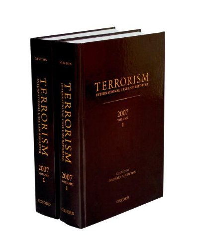 Beispielbild fr Terrorism: International Case Law RepSchabas, William A.; Van Sliedre zum Verkauf von Iridium_Books