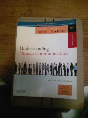 9780199747382: Understanding Human Communication