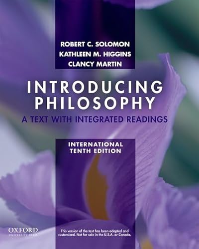 Stock image for Introducing Philosophy: A Text with Integrated Readings Format: Paperback for sale by INDOO