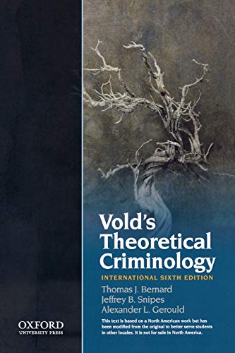 Stock image for Vold's Theoretical Criminology for sale by Better World Books Ltd