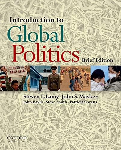 Beispielbild fr Introduction to Global Politics: Brief Edition zum Verkauf von Wonder Book