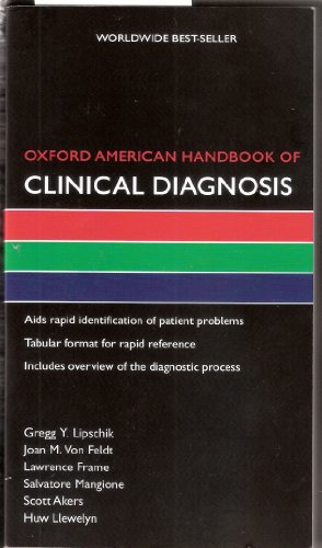 Stock image for Oxford American Handbook of Clinical Diagnosis for sale by Better World Books