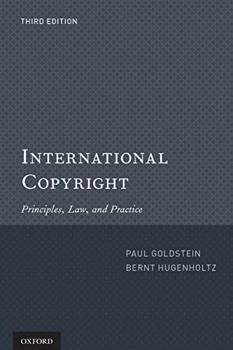 Imagen de archivo de International Copyright: Principles, Law, and Practice a la venta por Phatpocket Limited