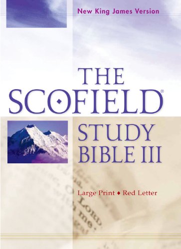 Beispielbild fr The Scofield Study Bible III, NKJV, Large Print Edition zum Verkauf von Goodwill Books