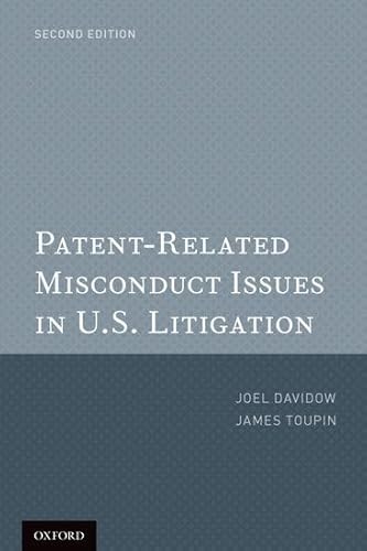 9780199797158: Patent-related Misconduct Issues in U.S. Litigation