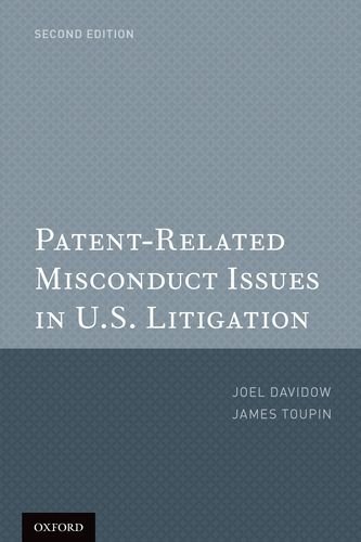 9780199797158: Patent-related Misconduct Issues in U.S. Litigation
