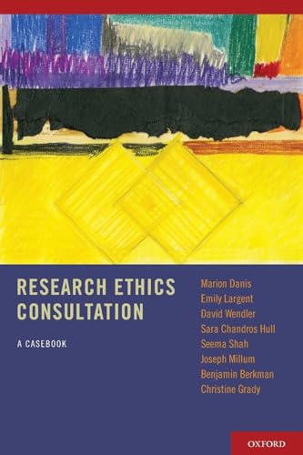 Beispielbild fr Research Ethics Consultation : A Casebook zum Verkauf von Better World Books