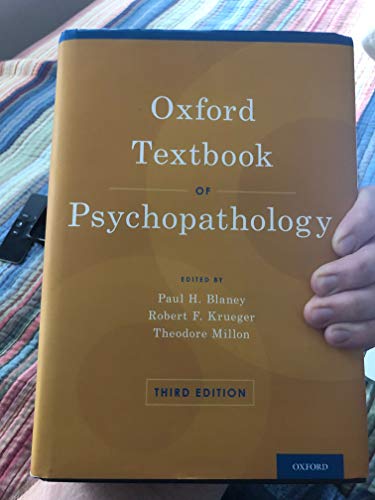 Stock image for Oxford Textbook of Psychopathology (Oxford Textbooks in Clinical Psychology) for sale by Blue Vase Books