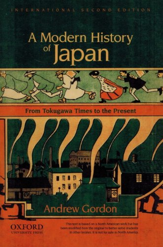 9780199812080: A Modern History of Japan: From Tokugawa Times to the Present