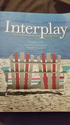 9780199827428: Interplay: The Process of Interpersonal Communication