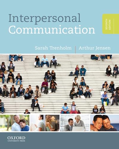Beispielbild fr Interpersonal Communication zum Verkauf von BooksRun