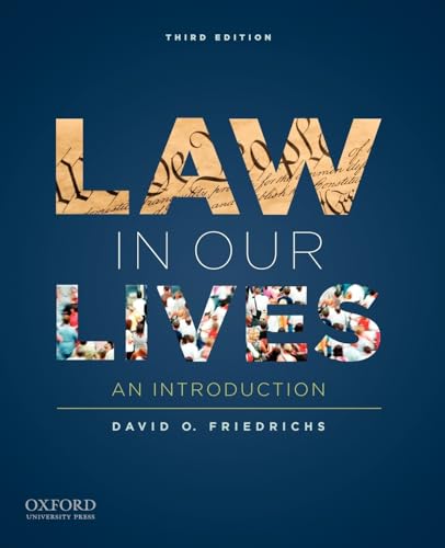 Stock image for Law in Our Lives: An Introduction for sale by HPB-Red