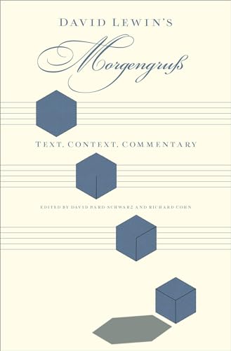 Stock image for David Lewin's Morgengru: Text, Context, Commentary for sale by Books Unplugged