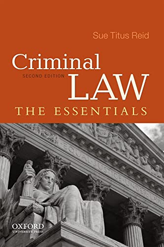 9780199890866: Criminal Law: The Essentials