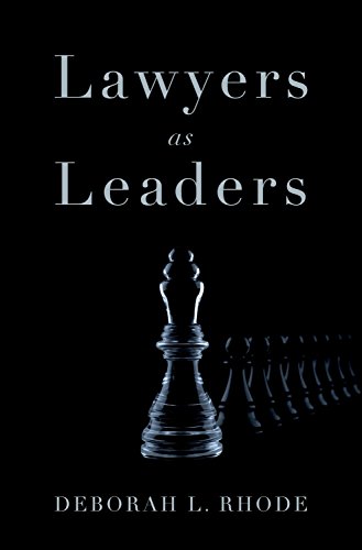 Stock image for Lawyers as Leaders for sale by The Happy Book Stack