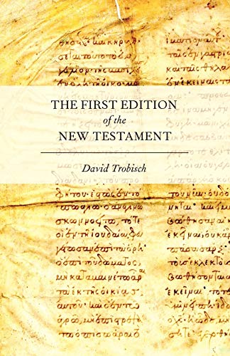 Stock image for The First Edition of the New Testament for sale by Bingo Books 2