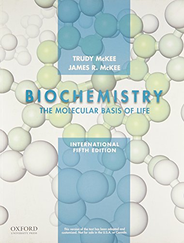 Stock image for Biochemistry: The Molecular Basis of Life: International Fifth Edition for sale by ThriftBooks-Atlanta