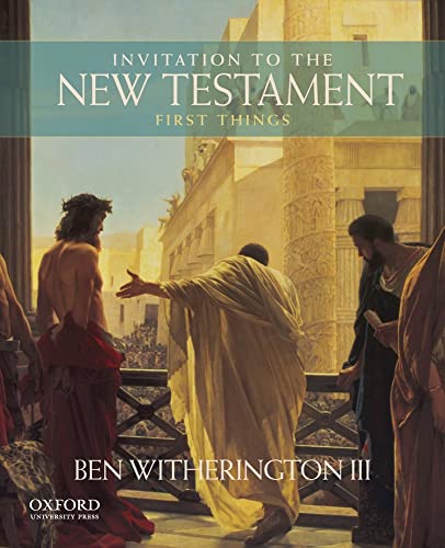 Stock image for Invitation to the New Testament: First Things for sale by SecondSale