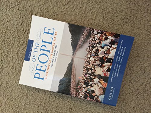 9780199924752: Of the People: A History of the United States, Concise, Volume II: Since 1865: 2