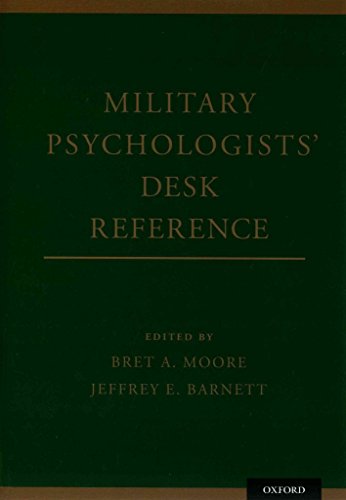 Imagen de archivo de Military Psychologists' Desk Reference a la venta por BooksRun