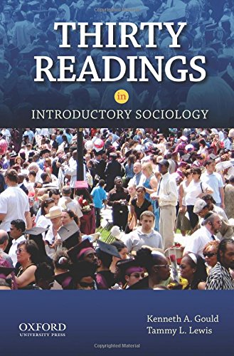 Imagen de archivo de Thirty Readings in Introductory Sociology a la venta por SecondSale