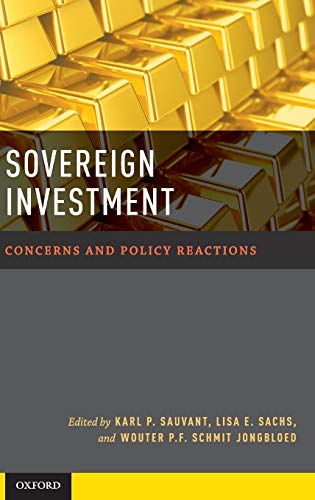 Stock image for Sovereign Investment: Concerns and Policy Reactions for sale by Housing Works Online Bookstore