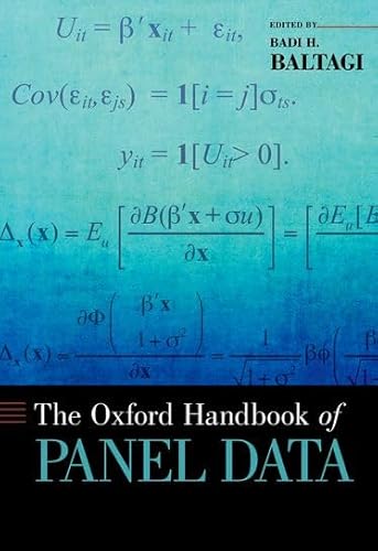 Stock image for The Oxford Handbook of Panel Data (Oxford Handbooks) for sale by Housing Works Online Bookstore