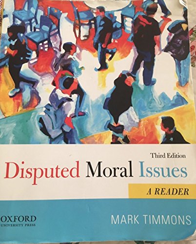 Imagen de archivo de Disputed Moral Issues: A Reader a la venta por BooksRun