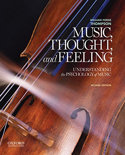Stock image for Music, Thought, and Feeling: Understanding the Psychology of Music for sale by BooksRun