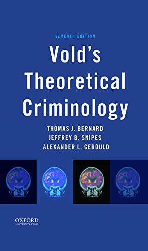 Imagen de archivo de Vold's Theoretical Criminology a la venta por SecondSale