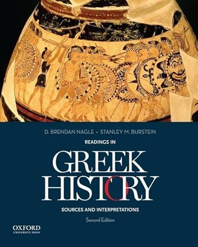 Imagen de archivo de Readings in Greek History: Sources and Interpretations a la venta por GF Books, Inc.