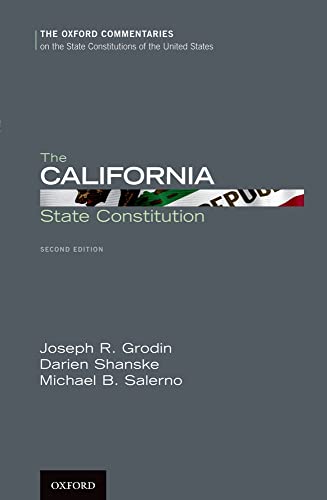 Stock image for CALIFORNIA STATE CONSTITUT 2E C for sale by Romtrade Corp.