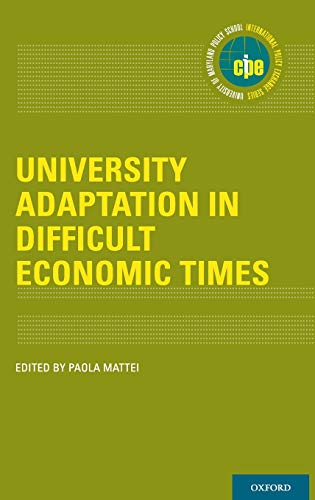 9780199989393: University Adaptation in Difficult Economic Times