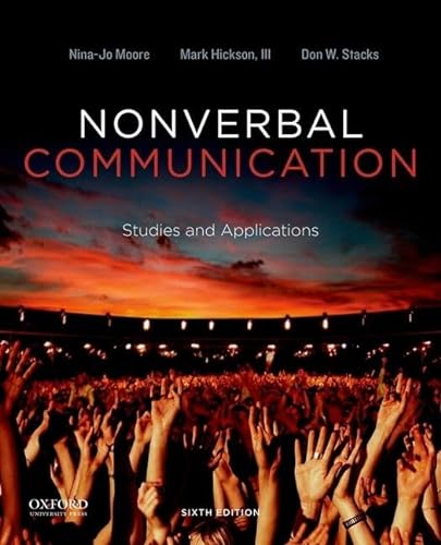 Imagen de archivo de Nonverbal Communication: Studies and Applications a la venta por HPB-Red