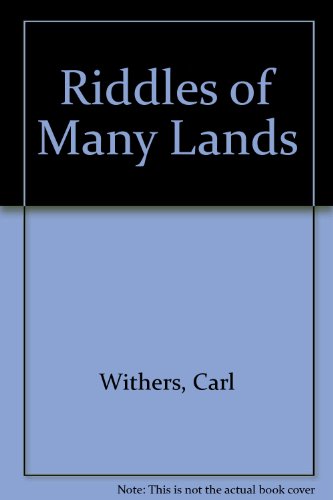 Stock image for Riddles of Many Lands for sale by SecondSale