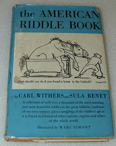 Beispielbild fr American Riddle Book zum Verkauf von ThriftBooks-Dallas