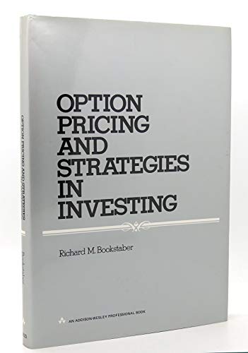 9780201001235: Option Pricing and Strategies in Investing