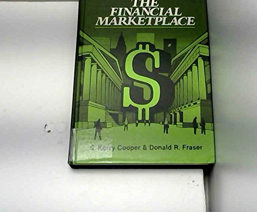 Imagen de archivo de The Financial Marketplace a la venta por Better World Books: West