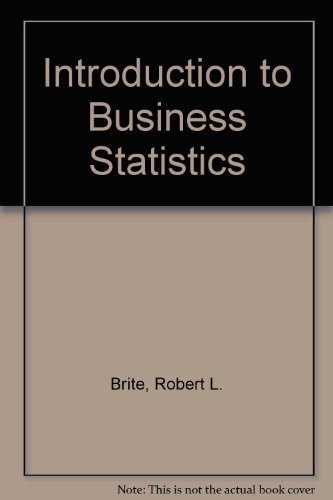 9780201005936: Introduction to Business Statistics