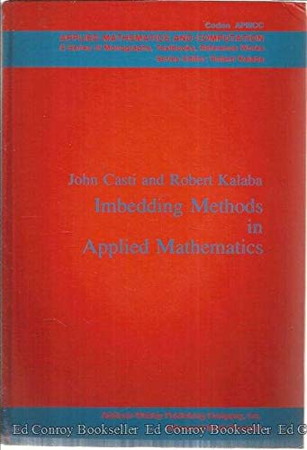 Stock image for Imbedding methods in applied mathematics (Applied mathematics and computation no. 2) for sale by Zubal-Books, Since 1961