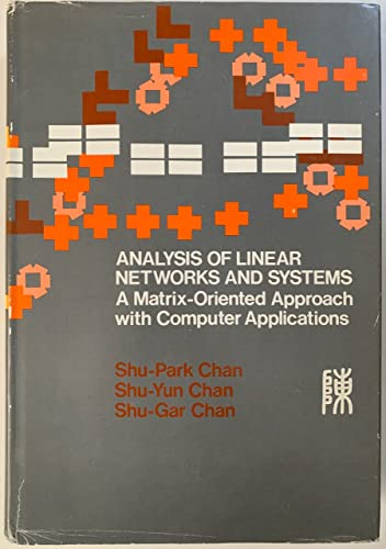 Beispielbild fr Analysis of Linear Network and Systems zum Verkauf von BooksRun