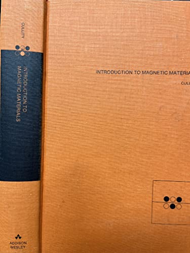Imagen de archivo de Introduction to Magnetic Materials a la venta por HPB-Red
