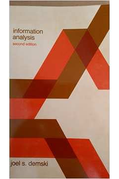 Stock image for Information Analysis (Addison-Wesley Paperback Series in Accounting) for sale by SecondSale