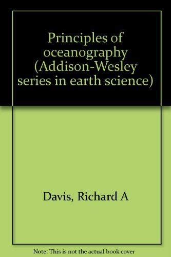 Stock image for Principles of Oceanography for sale by Better World Books