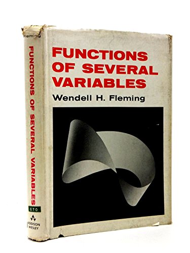 9780201020168: Functions of several variables