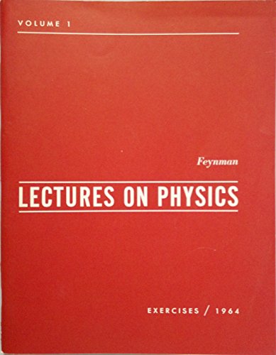Beispielbild fr Lectures on Physics: Exercises, Vol. 1, 1964 zum Verkauf von HPB-Red