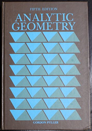9780201024142: Analytic Geometry