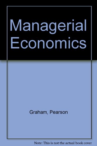 Stock image for Managerial Economics (Addison-Wesley Series in Economics) for sale by R Bookmark